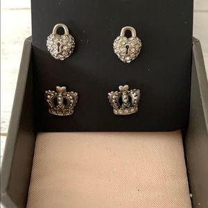 Juicy Couture Earrings - Used and Loved (2 sets)